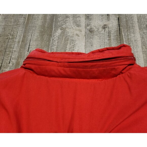 Towncraft Mens Red Bomber Jacket Coat Size XL Hooded - Picture 8 of 8